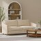 Brown Stripe Linen Look Woven Pattern Upholstery Fabric by The Yard - SKU: Aidan Espresso